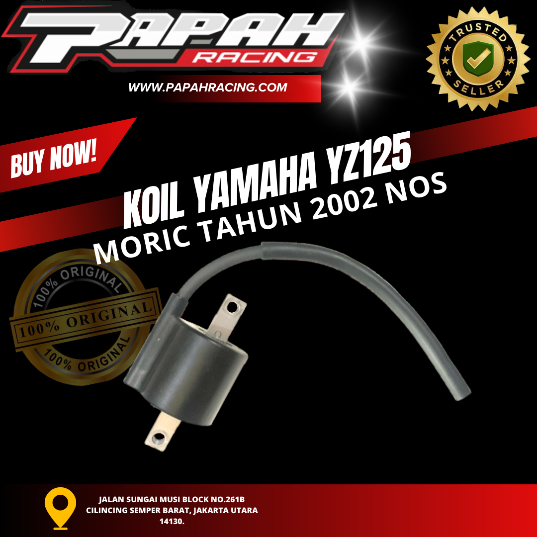 KOIL YAMAHA YZ125 MORIC TAHUN 2002 NOS